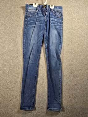mac and me Women's Blue Denim Skinny Jeans Size 2